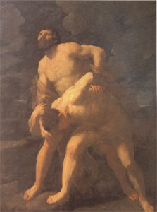 Hercules Wrestling with Achelous (mk05)